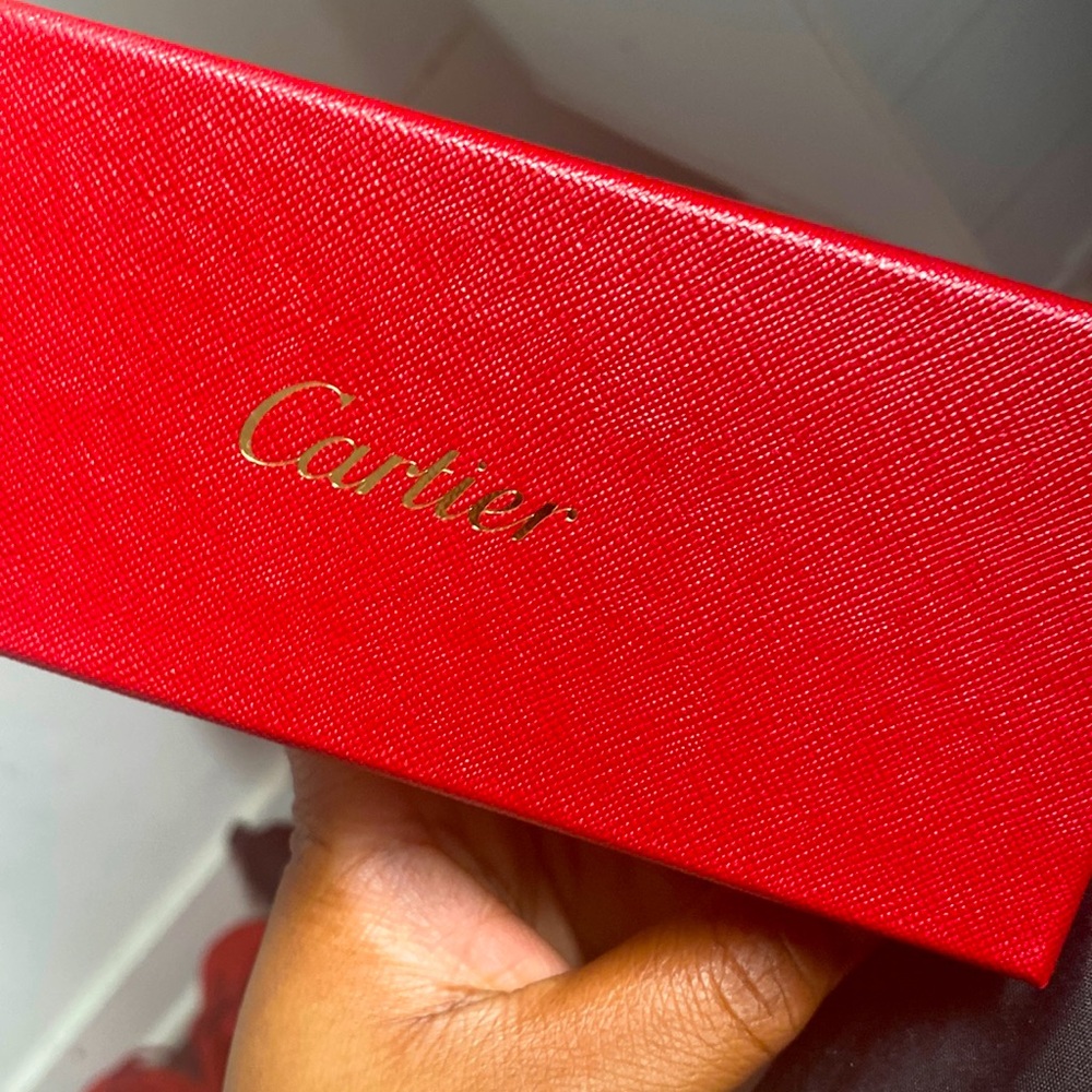 Cartier white horn buffs